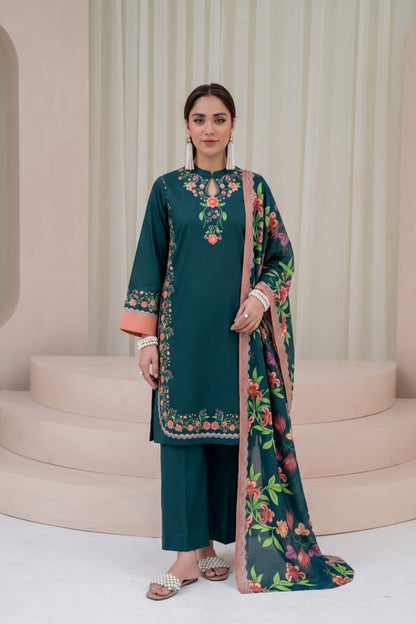 Sarah By Shanaya Digital Printed Viscose 3PC