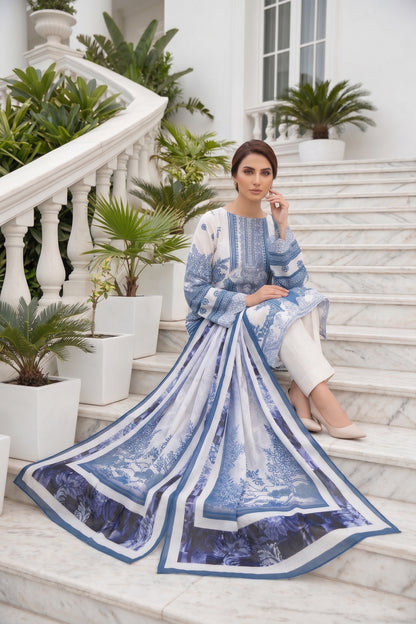 Gulnaar By Anaya Noor Digital Printed Lawn 3PC