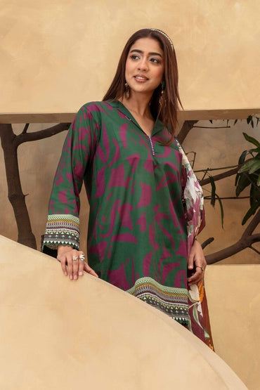 Fabiha By Feroza Digital Printed Lawn 3PC