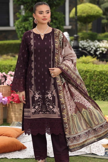 Malhaar Digital Printed Linen 3PC