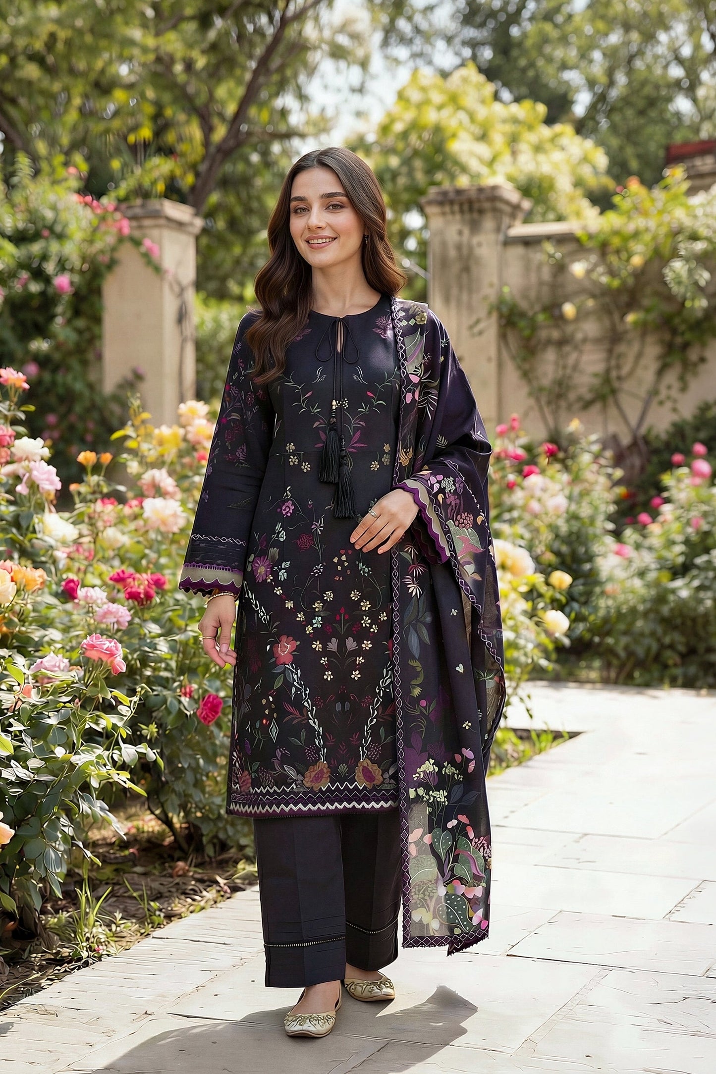 Zync By Florent Digital Printed Lawn 3PC