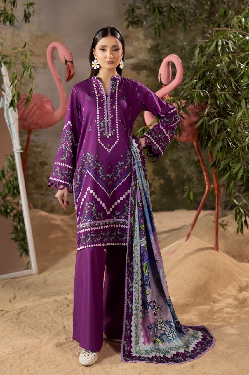 Naghma By Paltar Premium Printed Lawn 3PC