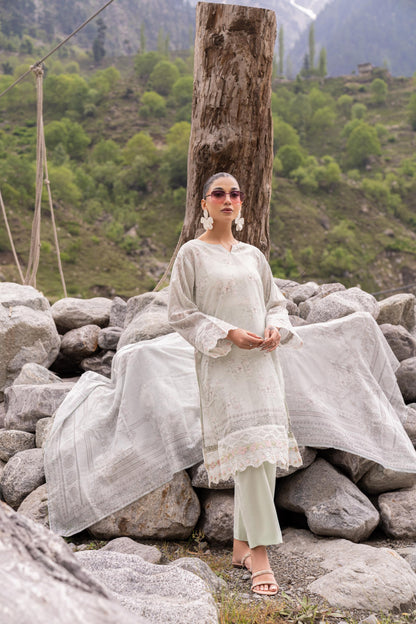 Shanaya Digital Emb Lawn 3PC