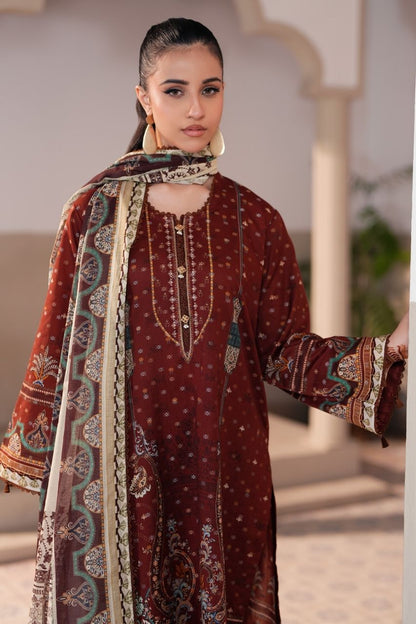 Jacquard By Regalia Digital Printed Lawn 3PC