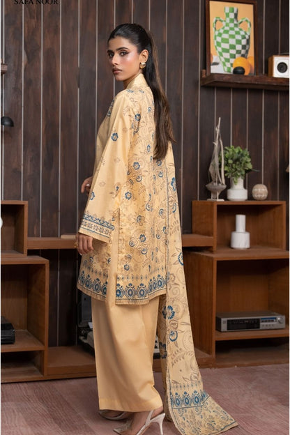 Nigaah By Safa Noor Digital Printed Lawn 3PC