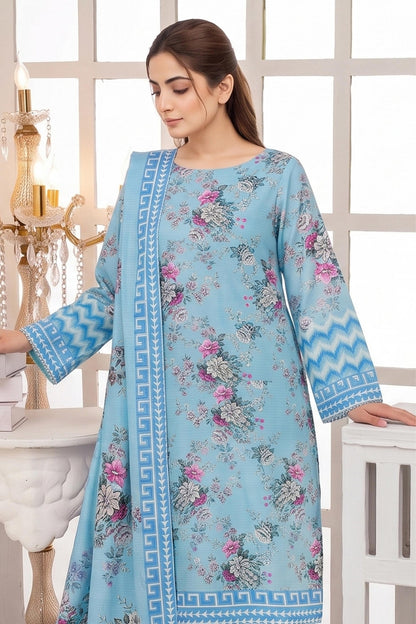 Mashaim Digital Printed Khaddar 3PC