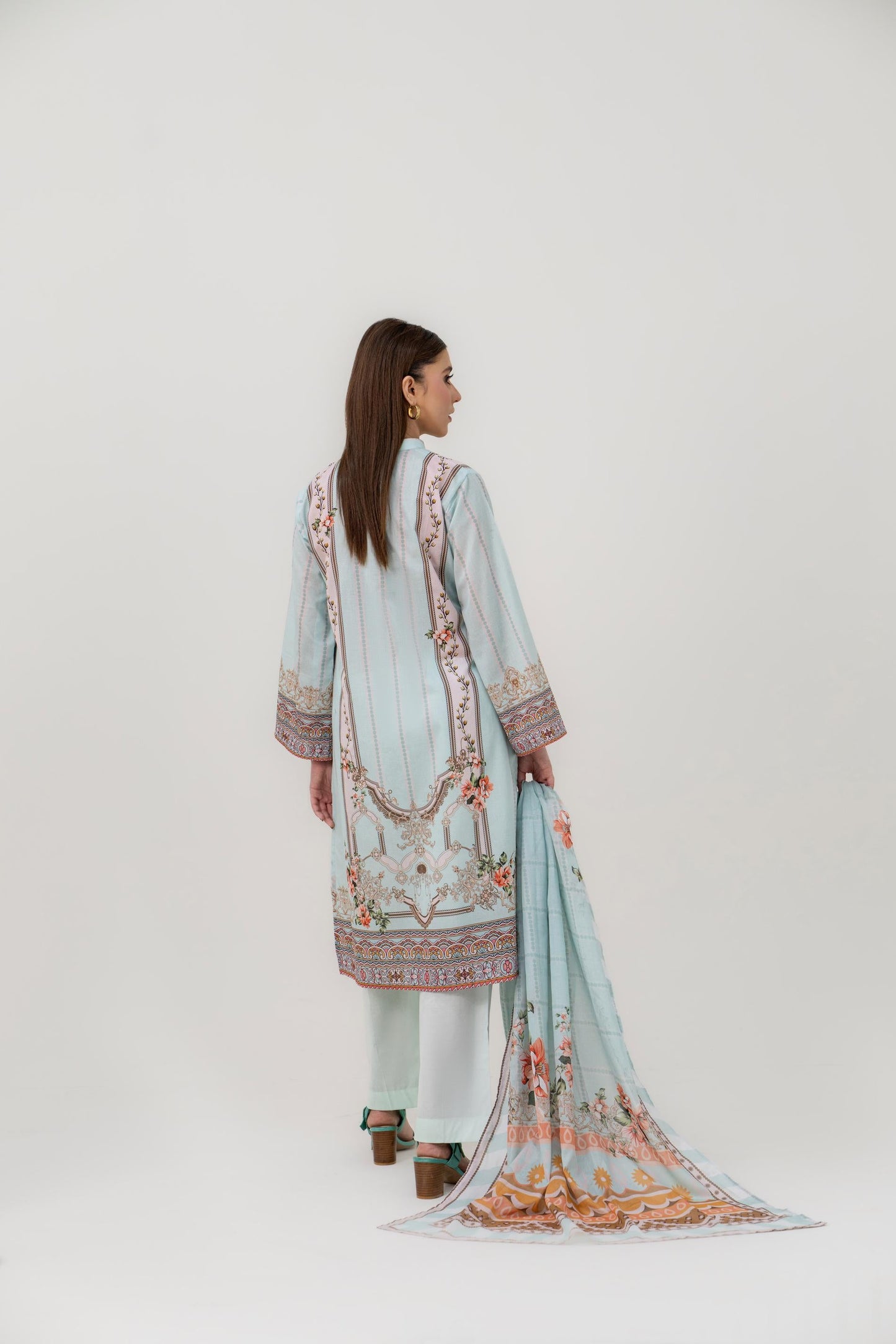 Sarah By Shanaya Premium Printed Lawn 3PC