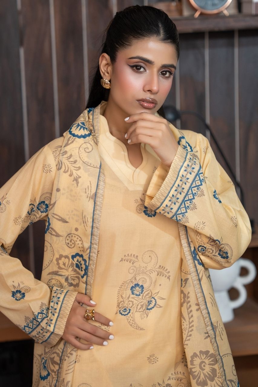 Nigaah By Safa Noor Digital Printed Lawn 3PC