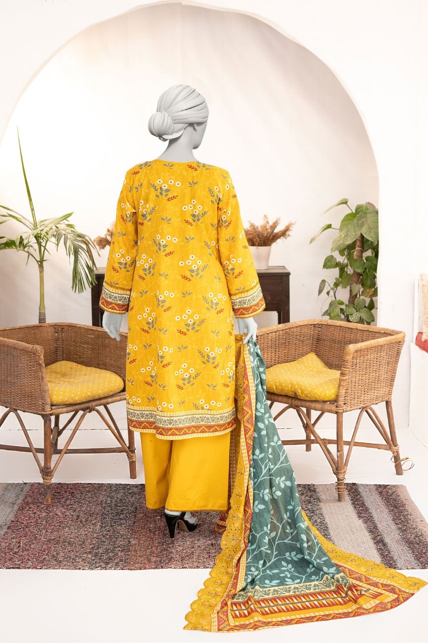 Seher By Almeerah Luxury Printed Embroidered Lawn 3PC