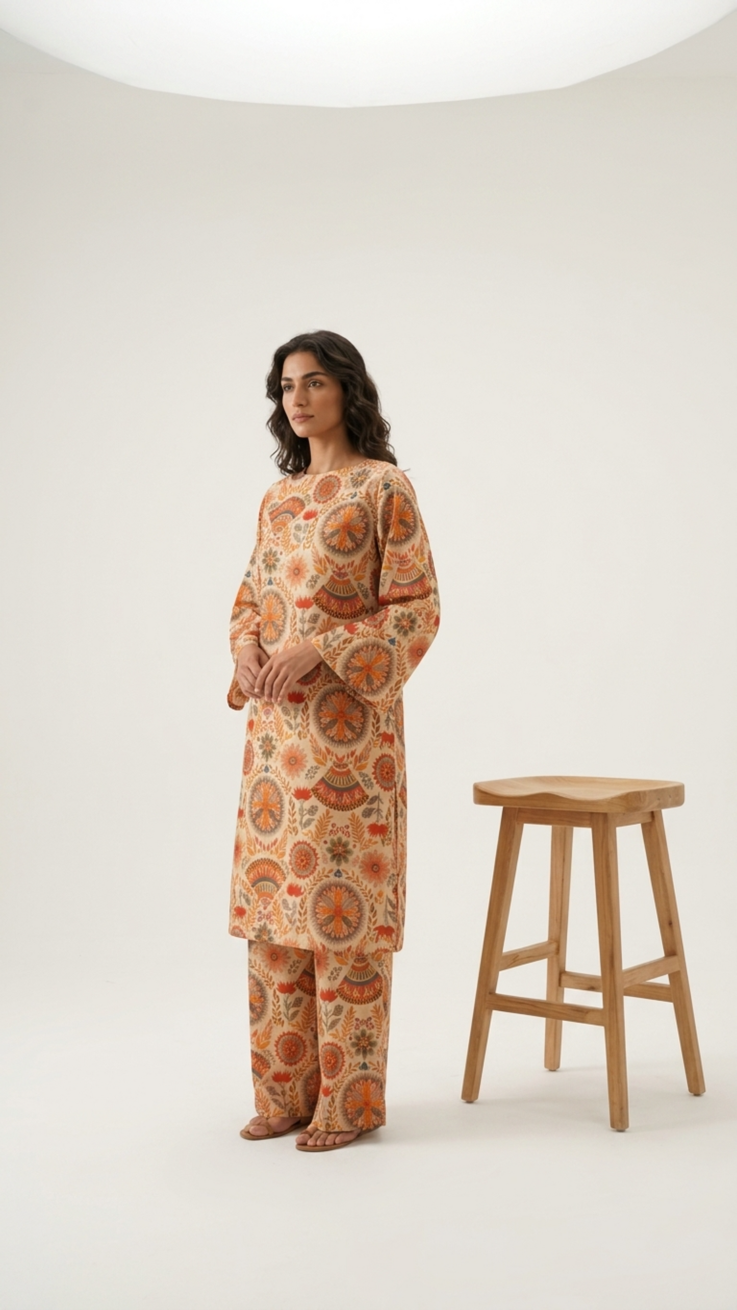 Anaya Noor Two Piece Digital Printed Lawn 2PC