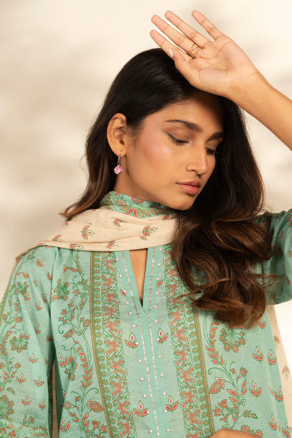 Fall By Alkaram Digital Printed Lawn 3PC