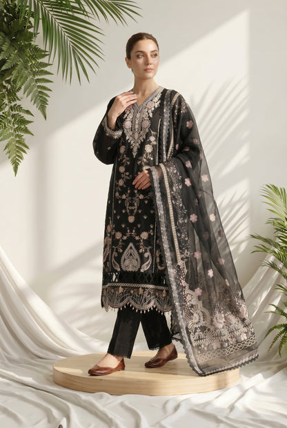 Dewani By Anaya Noor – Embroidered Lawn 3PC