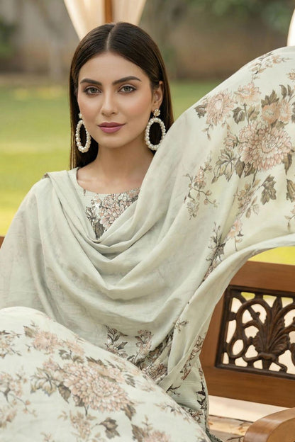 Muskan By Tawakkal Digital Embroidered Lawn 3PC