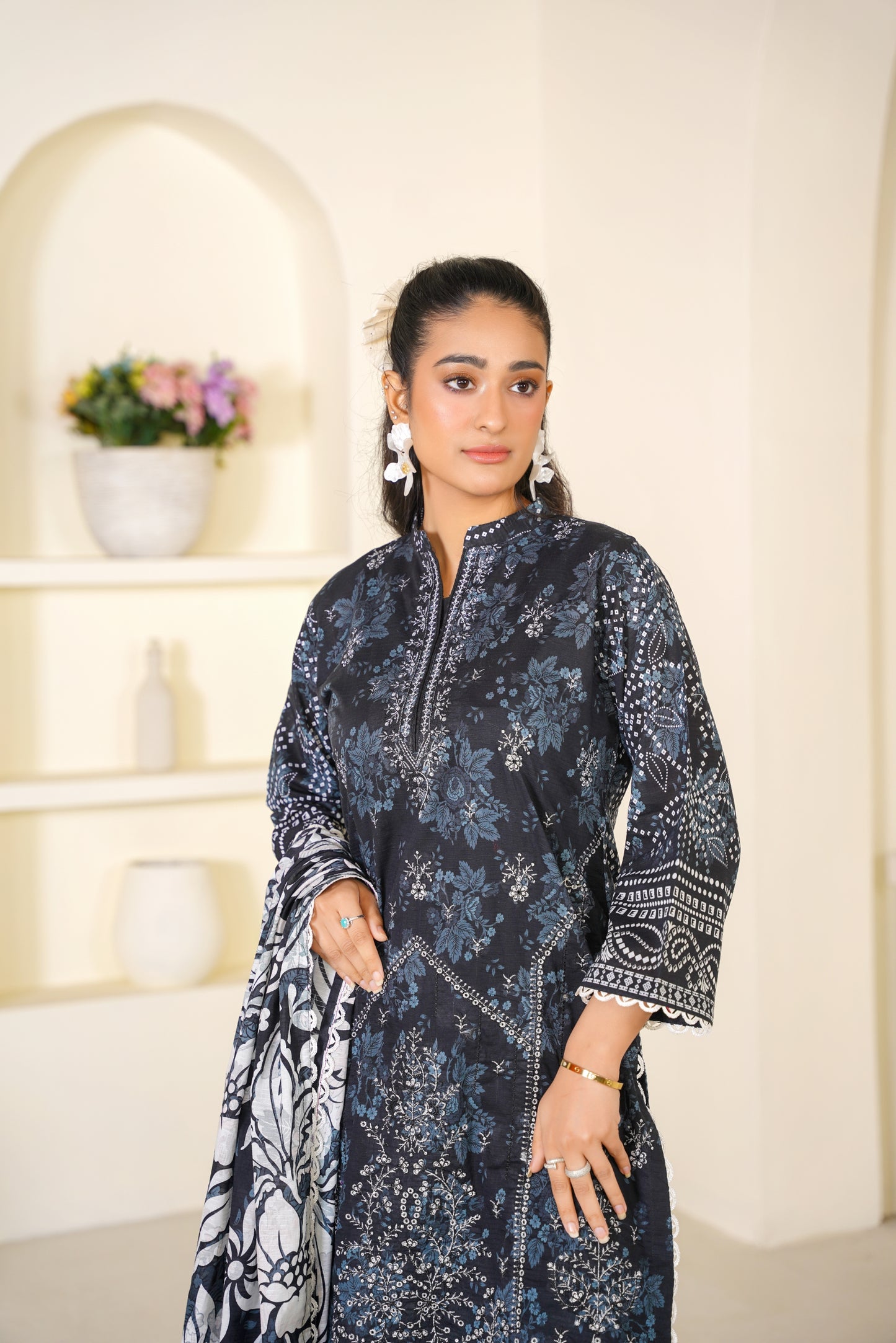 Rang Reza By Anaya Noor Embroidered Bana Dora 3PC