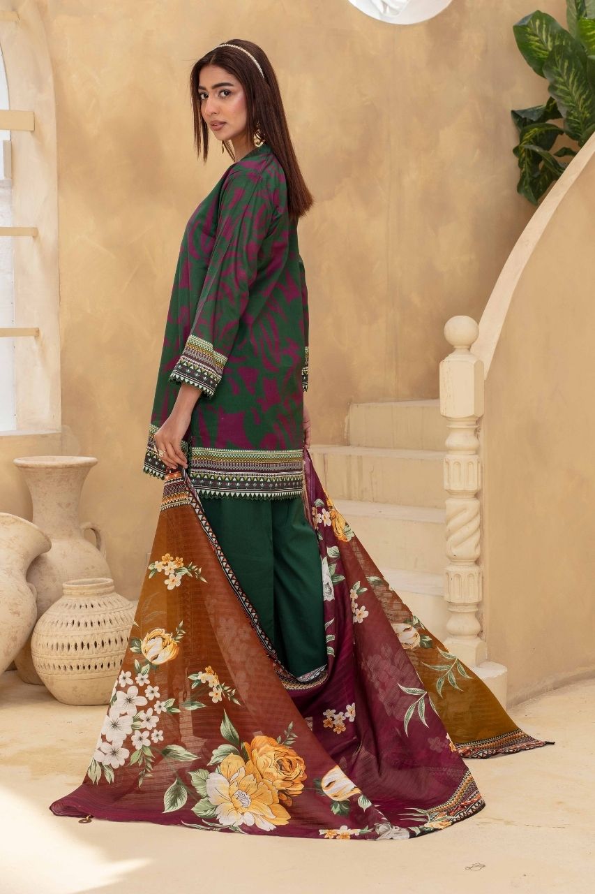Fabiha By Feroza Digital Printed Lawn 3PC