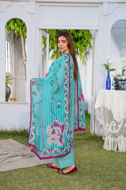Raabi Premium Printed Lawn 3PC