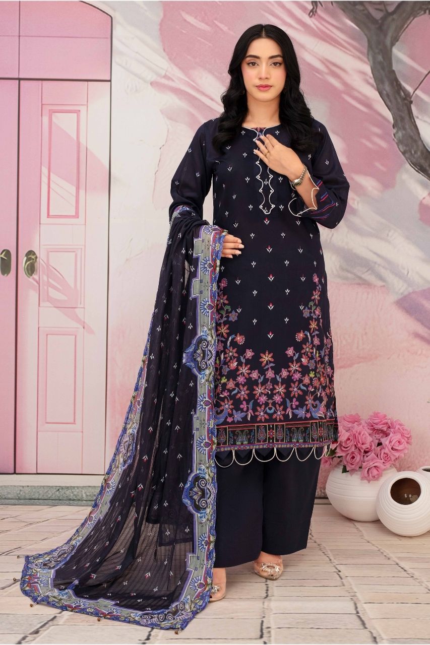 Fabiha By Feroza Digital Printed Lawn 3PC
