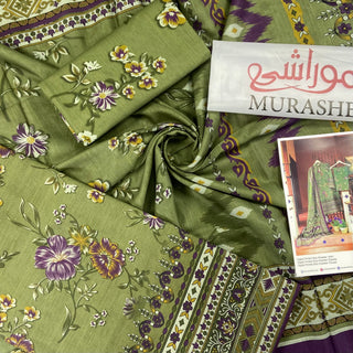 Hamsha By Murashe Slub Khaddar 3-PC