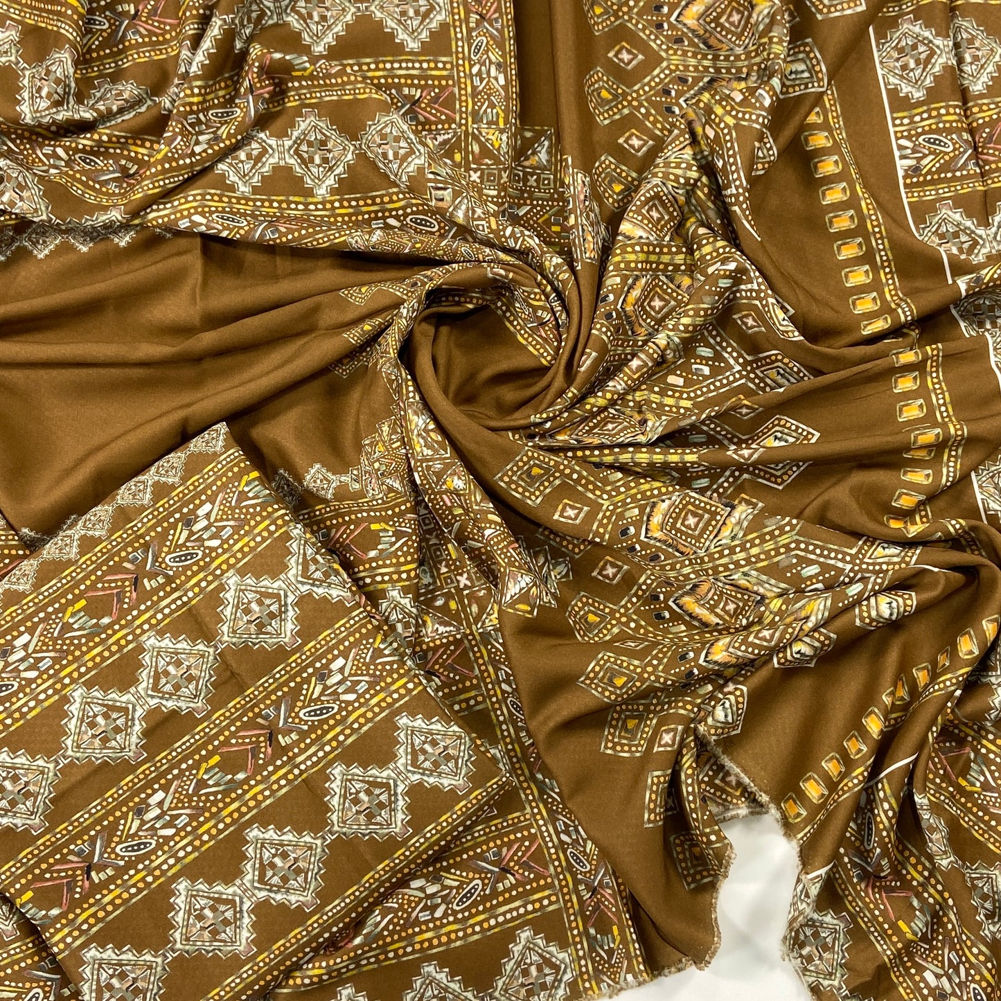 Nishat Digital Printed Linen Shirt-1PC