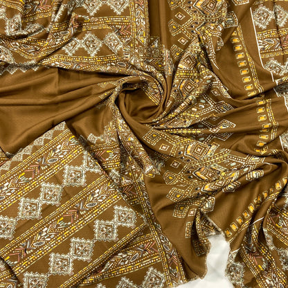 Nishat Digital Printed Linen Shirt-1PC