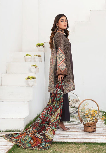 Safa Noor By Nigar Print Lawn 3-PC