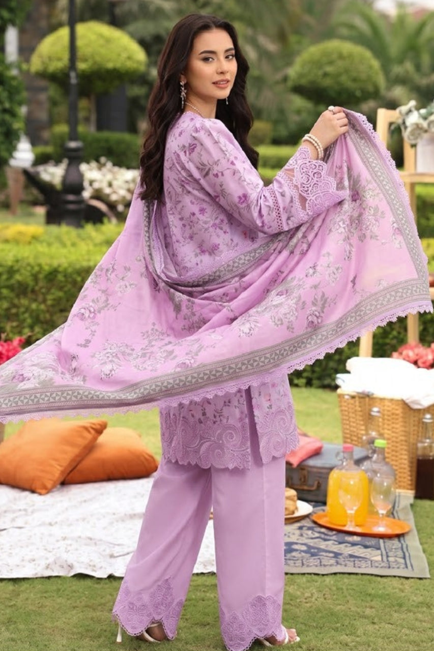 Malhaar Digital Printed Linen 3PC