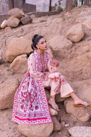 Riwayat By Shanaya Digital Printed Lawn 3PC