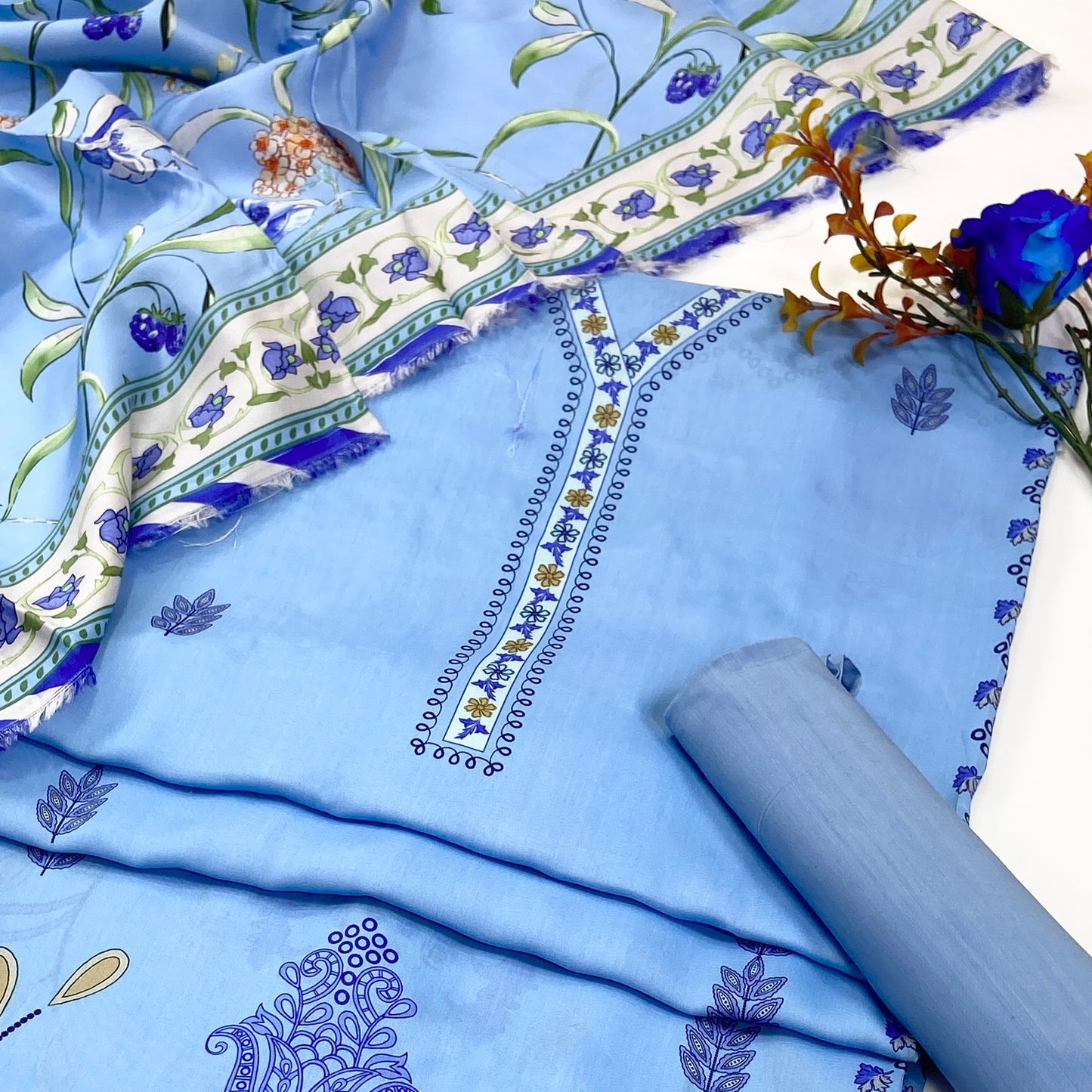 Sarah By Shanaya Digital Printed Viscose 3PC