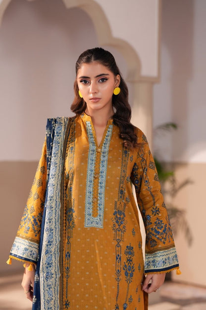 Jacquard By Regalia Digital Printed Lawn 3PC