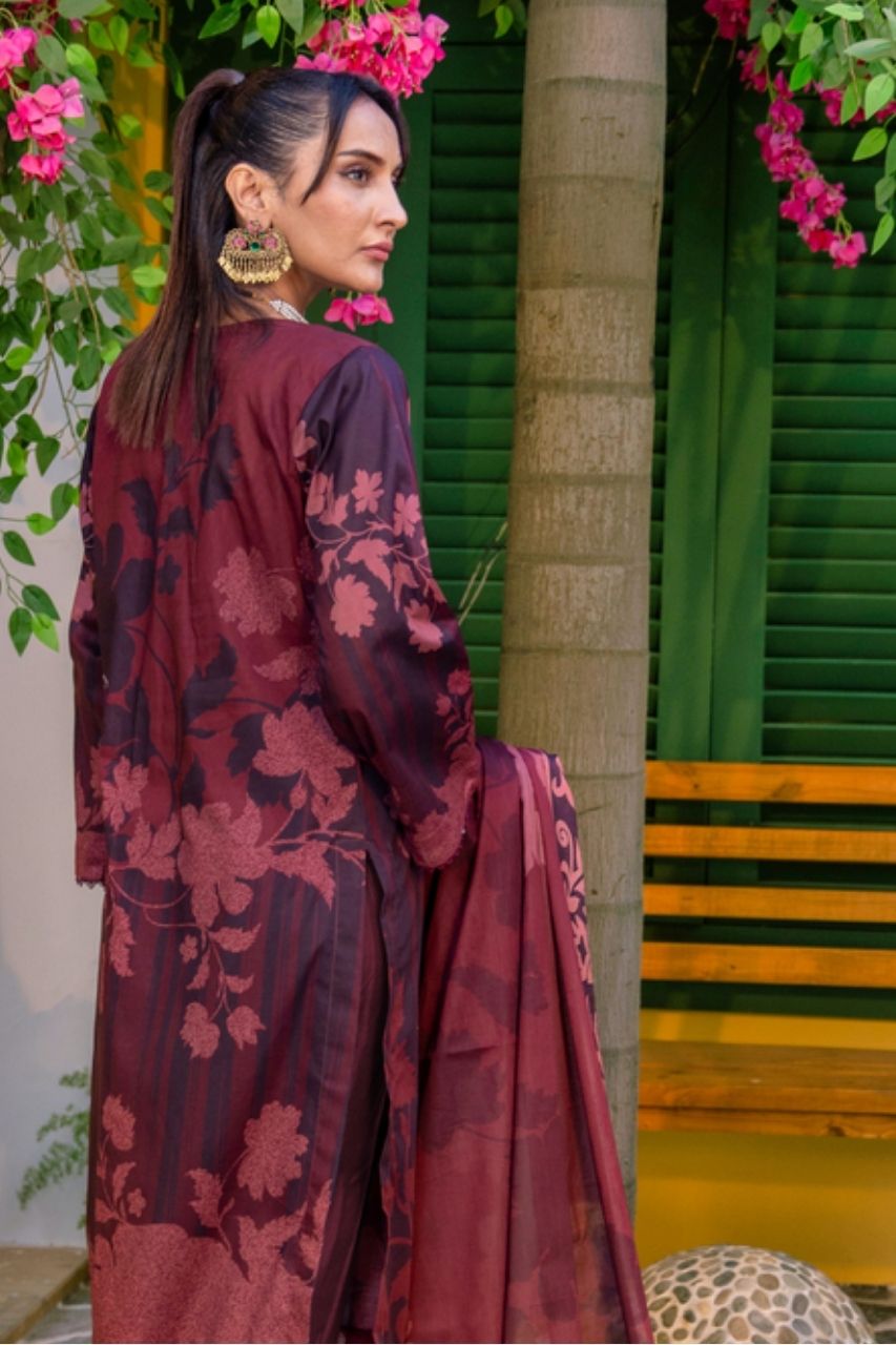 Rangoli By Janan Premium Printed Lawn 3PC