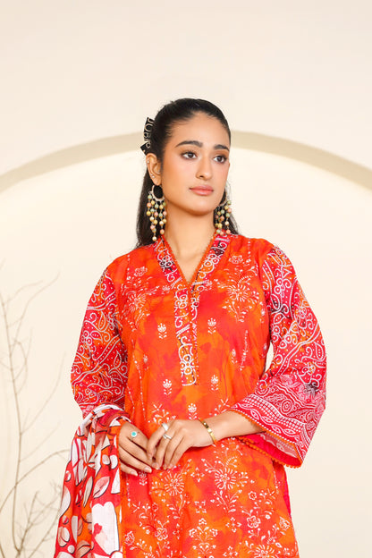 Rang Reza By Anaya Noor Embroidered Bana Dora 3PC