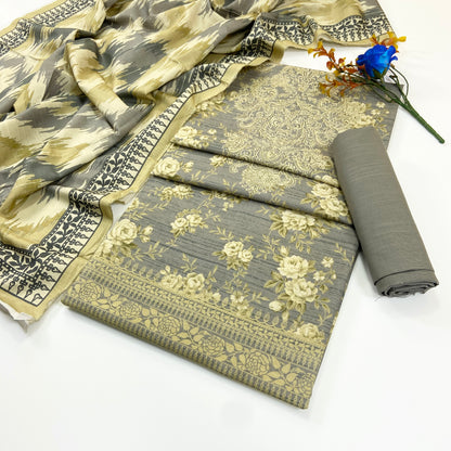 Mashaim Digital Printed Khaddar 3PC