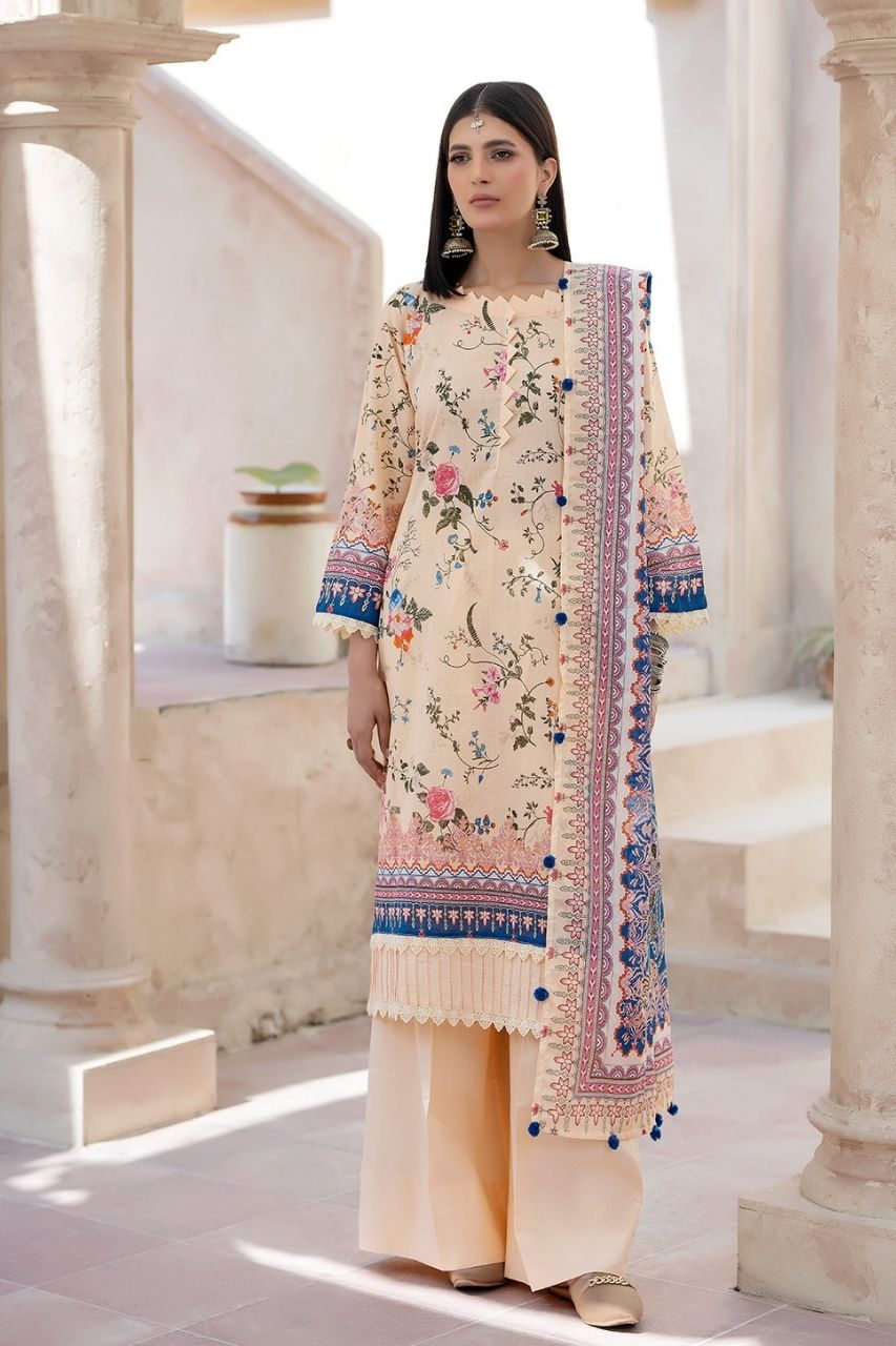 Mahr Mah By Paltar Luxury Printed Lawn 3PC