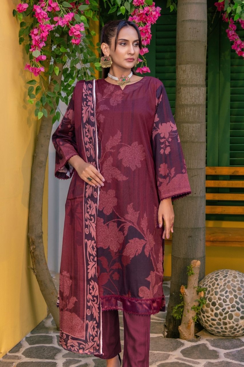 Rangoli By Janan Premium Printed Lawn 3PC