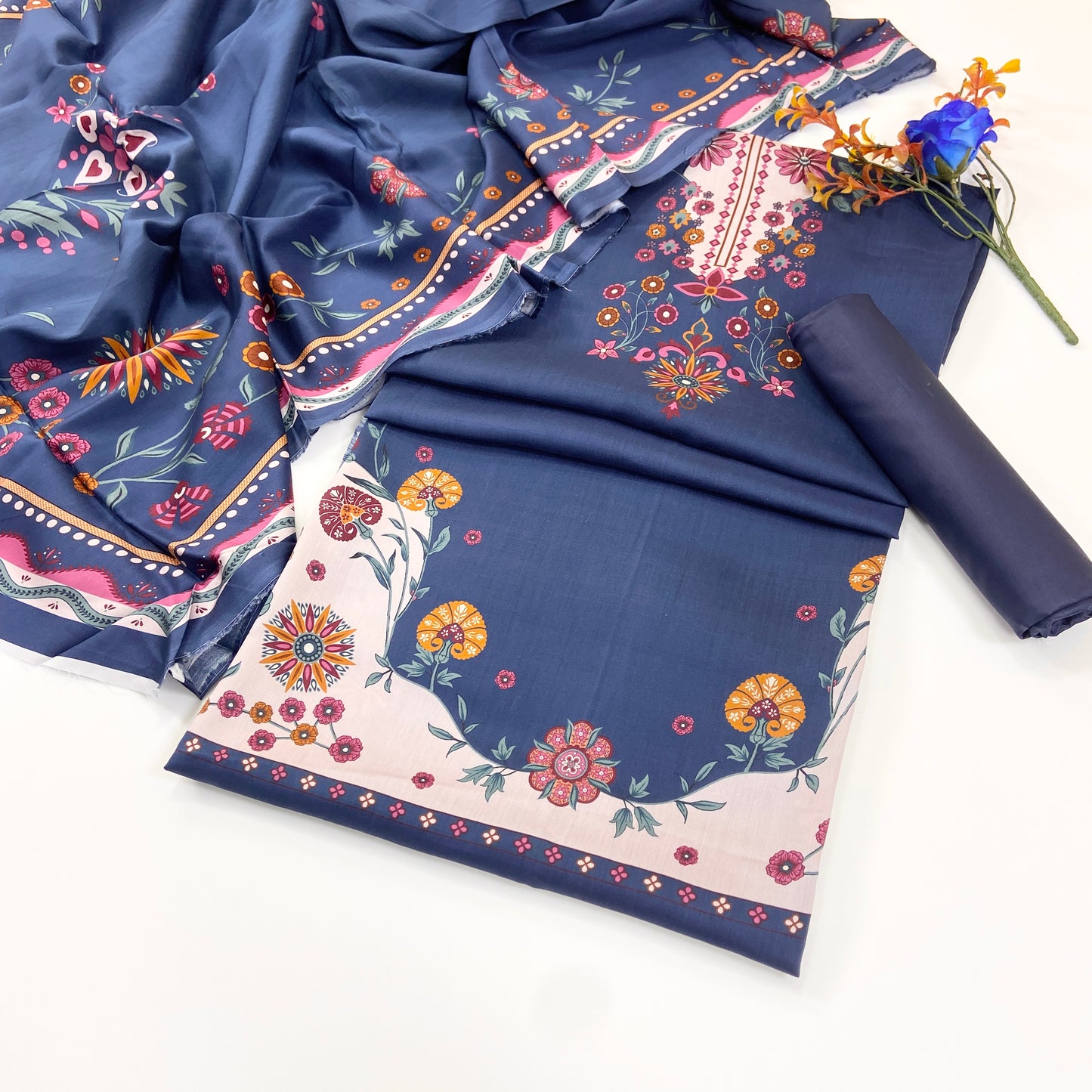 Zareen By Shanaya Digital Printed Viscose 3PC