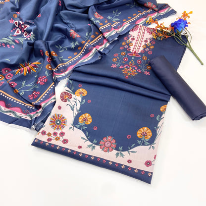 Zareen By Shanaya Digital Printed Viscose 3PC