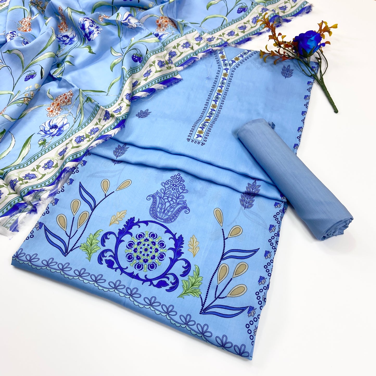 Sarah By Shanaya Digital Printed Viscose 3PC