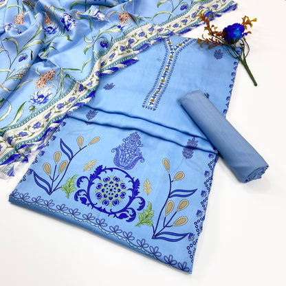 Sarah By Shanaya Digital Printed Viscose 3PC