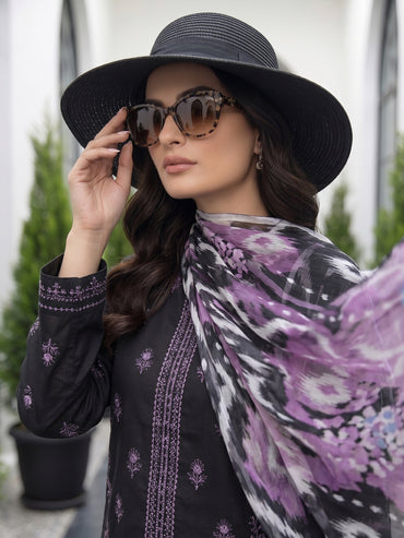 Lakhany Fully Embroidered Lawn 3PC