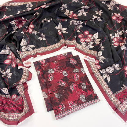Safina Winter 2026 Digital Printed Viscose 3PC