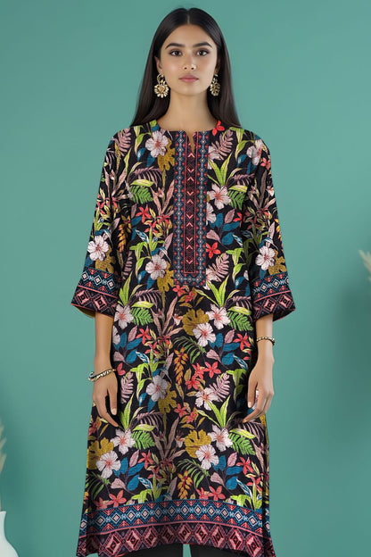 Wania Gold Premium Digital Printed Bana Dora Lawn 2PC