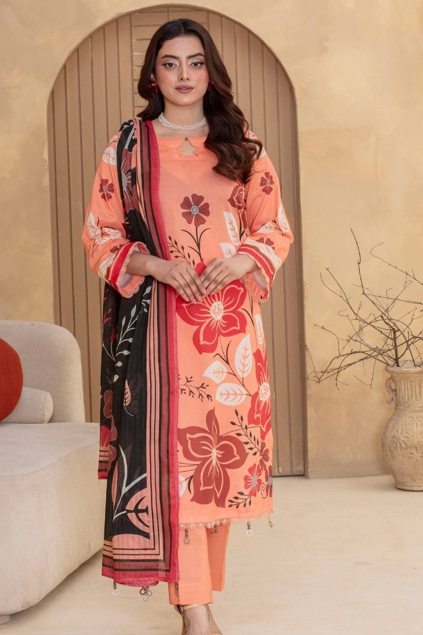 Fabiha By Feroza Digital Printed Lawn 3PC
