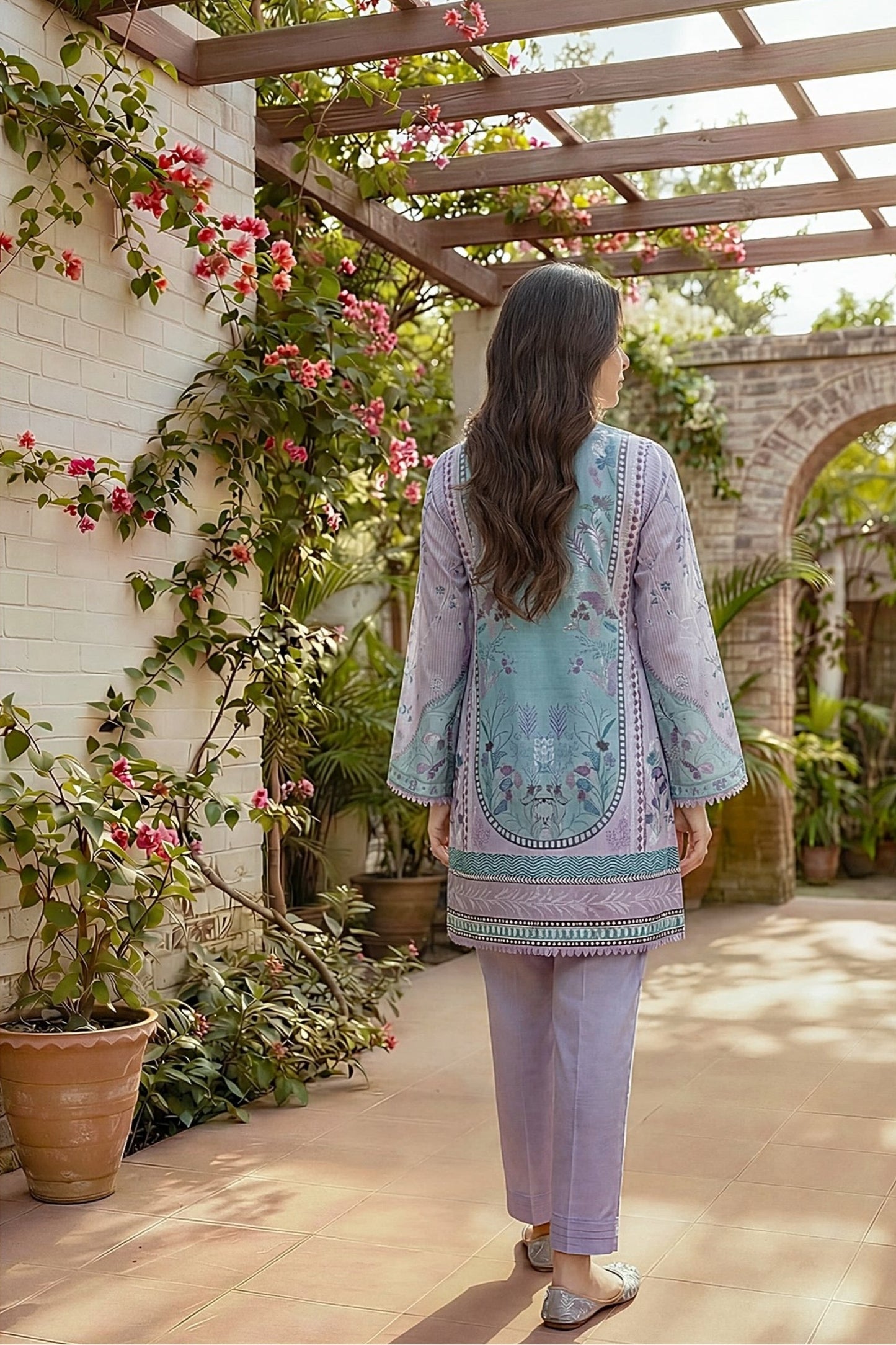 Zync By Florent Digital Printed Lawn 3PC