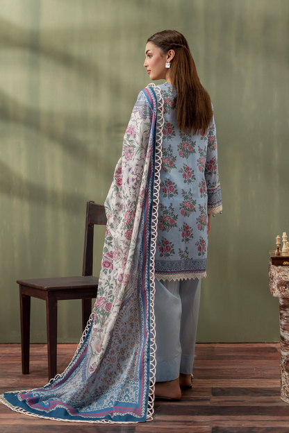 Mausummery Digital Printed Lawn 3PC