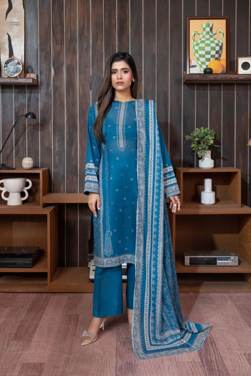Nigaah By Safa Noor Digital Printed Lawn 3PC