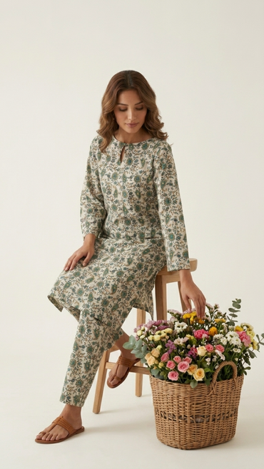 Anaya Noor Two Piece Digital Printed Lawn 2PC