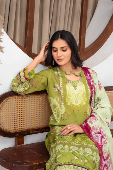 Fabiha By Feroza Digital Printed Lawn 3PC