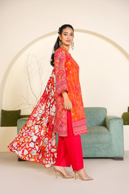 Rang Reza By Anaya Noor Embroidered Bana Dora 3PC