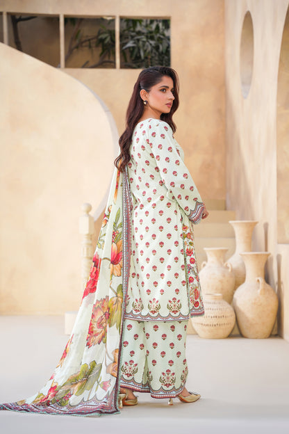 Floral By Anaya Noor Digital Printed Lawn 3PC
