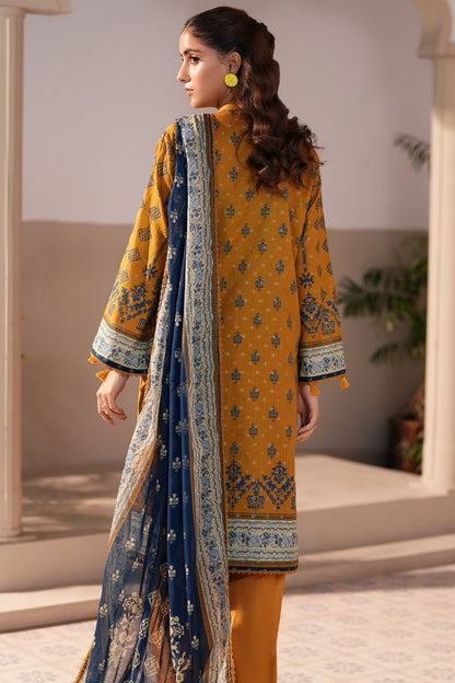 Jacquard By Regalia Digital Printed Lawn 3PC